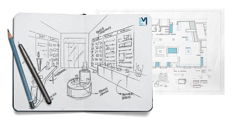 DISEÑO DE ESPACIOS INTERIORES EM MEDICALGROUP VALENCIA